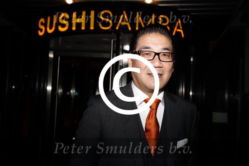 Amsterdam 16 oktober 2017 
Opening van het nieuwe restaurant van Won Yip Sushisamba bij het holland casino