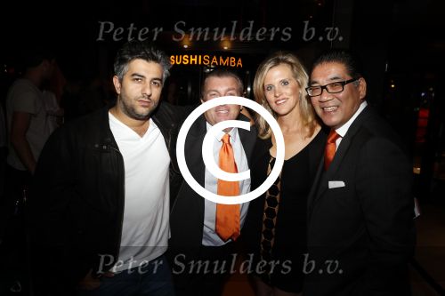Amsterdam 16 oktober 2017 
Opening van het nieuwe restaurant van Won Yip Sushisamba bij het holland casino