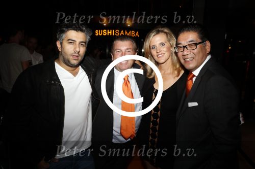 Amsterdam 16 oktober 2017 
Opening van het nieuwe restaurant van Won Yip Sushisamba bij het holland casino