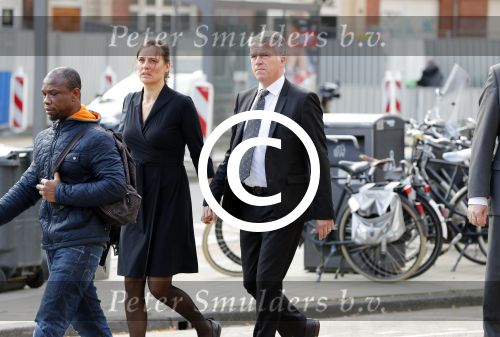 Amsterdam 14 oktober 2017
Afscheidsdienst van burgemeetser Eberhard v d Laan in het concertgebouw. Wouter Bos met zijn vrouw