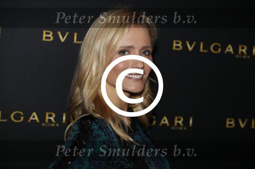 Amsterdam 2 november 2017
Bulgari event in het v Gogh Museum. Yfke Sturm kwam met haar broer