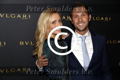 Amsterdam 2 november 2017
Bulgari event in het v Gogh Museum. Yfke Sturm kwam met haar broer