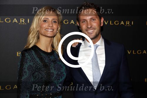 Amsterdam 2 november 2017
Bulgari event in het v Gogh Museum. Yfke Sturm kwam met haar broer