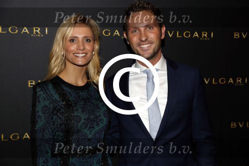 Amsterdam 2 november 2017
Bulgari event in het v Gogh Museum. Yfke Sturm kwam met haar broer