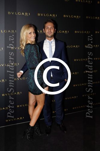 Amsterdam 2 november 2017
Bulgari event in het v Gogh Museum. Yfke Sturm kwam met haar broer