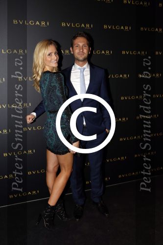 Amsterdam 2 november 2017
Bulgari event in het v Gogh Museum. Yfke Sturm kwam met haar broer