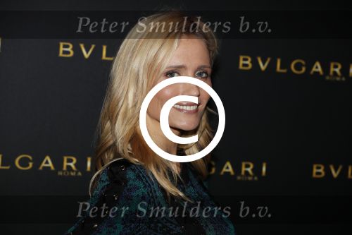 Amsterdam 2 november 2017
Bulgari event in het v Gogh Museum. Yfke Sturm kwam met haar broer