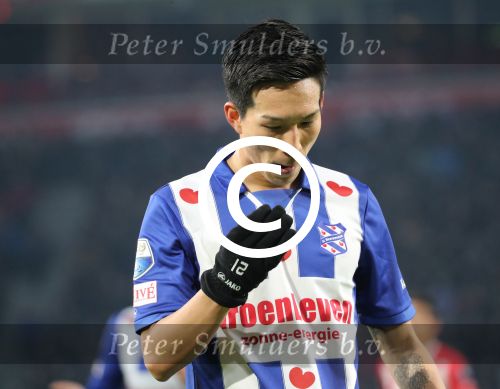 Eindhoven, 22 Januari 2017 Kompetitiewedstrijd PSV-SC Heerenveen, eindstand 4-3
