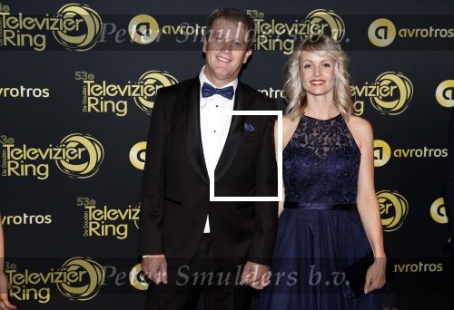 Amsterdam 11 oktober 2018
Uitreiking televizierring in AFAS LIVE.
Beau v Erven Dorens in de grote winnaar. Alberto Stegeman met zijn vrouw