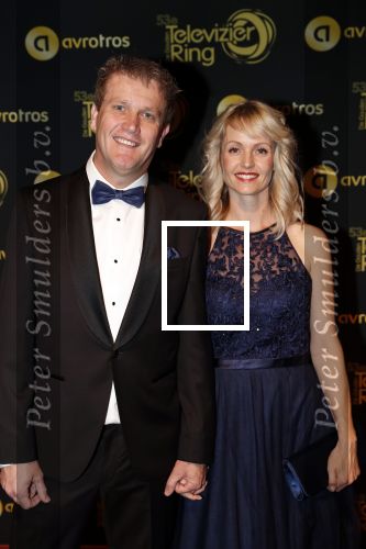 Amsterdam 11 oktober 2018
Uitreiking televizierring in AFAS LIVE.
Beau v Erven Dorens in de grote winnaar. Alberto Stegeman met zijn vrouw
