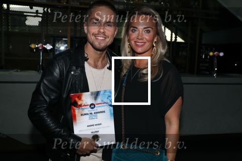 Utrecht 1 oktober 2018
Uitreiking buma prijzen in vredenburg/tivoli. Andre Hazes kwam met zijn vriendin Monique.