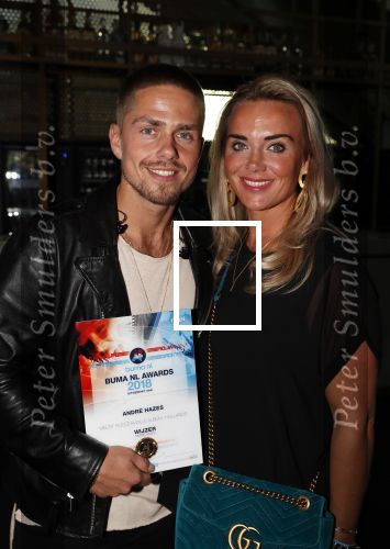 Utrecht 1 oktober 2018
Uitreiking buma prijzen in vredenburg/tivoli. Andre Hazes kwam met zijn vriendin Monique.