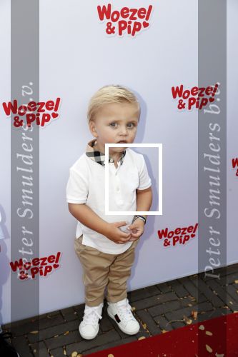 Den Haag 14 oktober 2018
Premiere Woezel en pip in koninklijke schouwburg Den haag. Monique Hazes kwam met haar zoontje Andre Hazes jr
