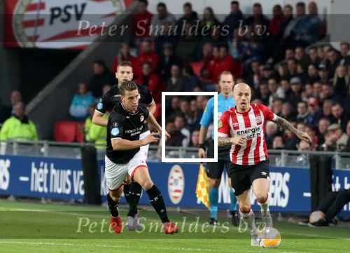 Eindhoven, 20 Oktober 2018 Kompetitiewedstrijd PSV-SC Emmen, eindstand 6-0 Seizoen 2018-2019
Angelino