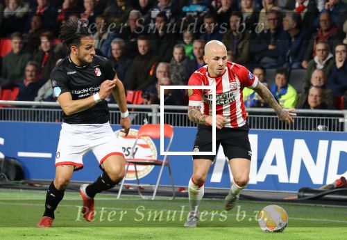 Eindhoven, 20 Oktober 2018 Kompetitiewedstrijd PSV-SC Emmen, eindstand 6-0 Seizoen 2018-2019
Angelino
