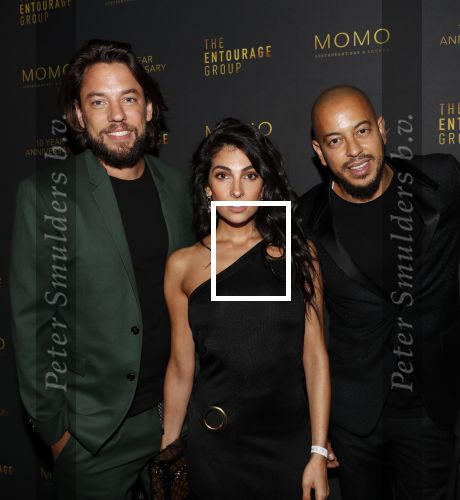 Amsterdam 4 oktober 2018
Feest ivm 10 jarig bestaan van Momo in Amsterdam. Anna Nooshin kwam samen met Thomas Dekker en Nassim Zeta aan.