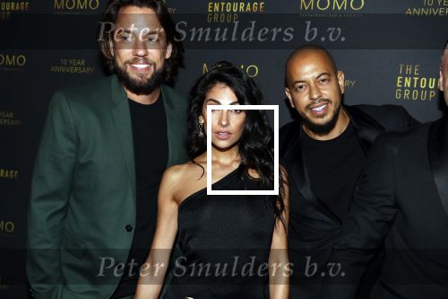 Amsterdam 4 oktober 2018
Feest ivm 10 jarig bestaan van Momo in Amsterdam. Anna Nooshin kwam samen met Thomas Dekker aan.