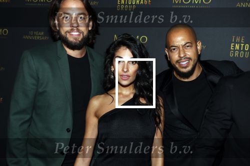 Amsterdam 4 oktober 2018
Feest ivm 10 jarig bestaan van Momo in Amsterdam. Anna Nooshin kwam samen met Thomas Dekker en Nassim Zeta aan.