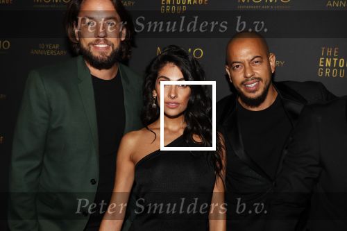Amsterdam 4 oktober 2018
Feest ivm 10 jarig bestaan van Momo in Amsterdam. Anna Nooshin kwam samen met Thomas Dekker aan.