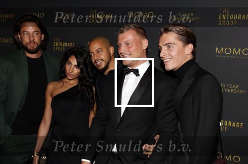 Amsterdam 4 oktober 2018
Feest ivm 10 jarig bestaan van Momo in Amsterdam. Anna Nooshin kwam samen met Thomas Dekker aan.
