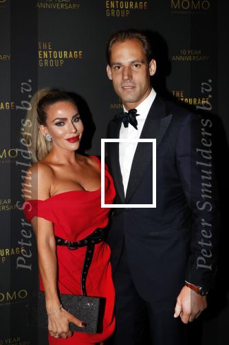 Amsterdam 4 oktober 2018
Feest ivm 10 jarig bestaan van Momo in Amsterdam. Anna sophie v Zweden met vriend