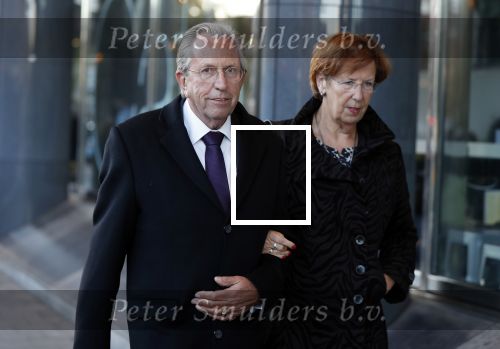 Amsterdam 27 oktober 2018
Herdenkingsdienst voor Wim Kok in het Concertgebouw van Amsterdam. Annemarie Jorritsma met man