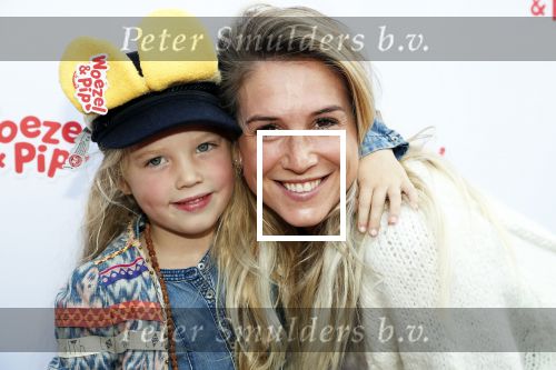 Den Haag 14 oktober 2018
Premiere Woezel en pip in koninklijke schouwburg Den haag. Anouk v Schie de Mol met haar dochter