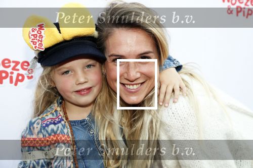 Den Haag 14 oktober 2018
Premiere Woezel en pip in koninklijke schouwburg Den haag. Anouk v Schie de Mol met haar dochter