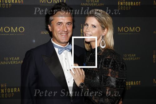 Amsterdam 4 oktober 2018
Feest ivm 10 jarig bestaan van Momo in Amsterdam. Anouska Wink met man