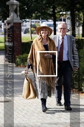 Woudenberg 8 oktober 2018
Herdenkingsdienst Anneke Gronloh in crematorium Woudenberg. Astrid Engels met partner