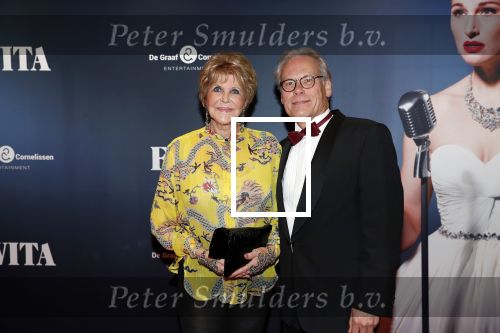 Amsterdam 22 augustus 2018
Premiere Evita in carre. Astrid Engels met partner