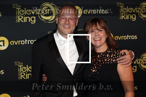 Amsterdam 11 oktober 2018
Uitreiking televizierring in AFAS LIVE.
Beau v Erven Dorens in de grote winnaar. Astrid Kersseboom met man