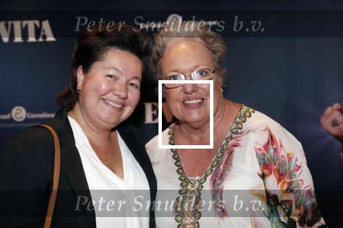 Amsterdam 22 augustus 2018
Premiere Evita in carre. Astrid Nijgh en partner Louise Schmidt