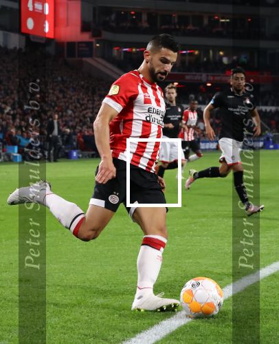 Eindhoven, 20 Oktober 2018 Kompetitiewedstrijd PSV-SC Emmen, eindstand 6-0 Seizoen 2018-2019
Aziz Behich