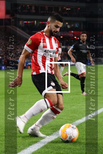 Eindhoven, 20 Oktober 2018 Kompetitiewedstrijd PSV-SC Emmen, eindstand 6-0 Seizoen 2018-2019
Aziz Behich