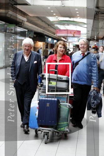 Schiphol, 25 Juni 2018
Barrie Stevens met Willibrord Frequin en partner