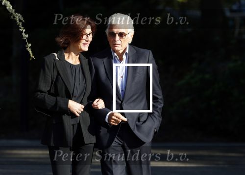 Leusden 4 en 5 oktober 2018
Herdenkingsdienst en crematie van Koos Alberts in crematorium Leusden. Ben Cramer met zijn vrouw