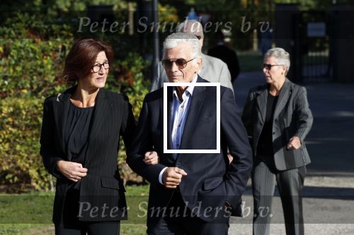 Leusden 4 en 5 oktober 2018
Herdenkingsdienst en crematie van Koos Alberts in crematorium Leusden. Ben Cramer met zijn vrouw