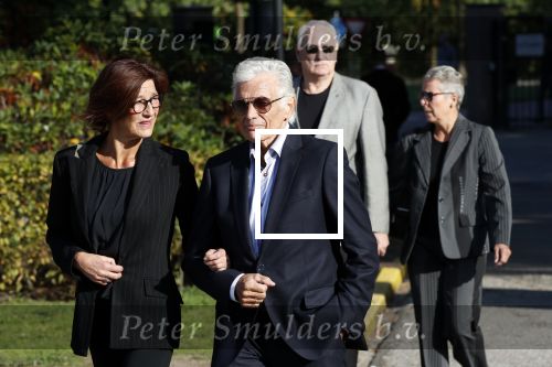 Leusden 4 en 5 oktober 2018
Herdenkingsdienst en crematie van Koos Alberts in crematorium Leusden. Ben Cramer met zijn vrouw