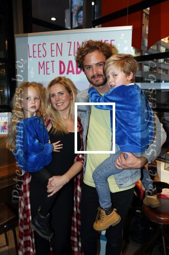 Amstelveen 9 november 2018
Boekpresentatie Jim Bakkum en Kirsten Michel . Bettina Holwerda zwanger met hun kinderen