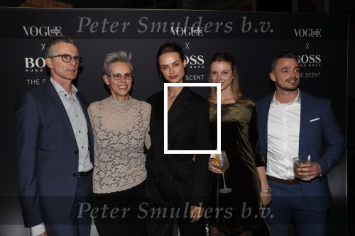 Amsterdam 1 november 2018
Voque en Hugo Boss avond in het stedelijk museum. Birgit Kos met familie