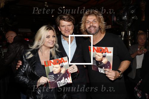 Amsterdam 5 november 2018
Presentatie Linda Man door Linda de Mol en Beau v erven Dorens. Bobbi Eden met partner Mark Laurenz