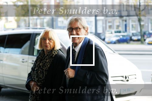 Amsterdam 27 oktober 2018
Herdenkingsdienst voor Wim Kok in het Concertgebouw van Amsterdam. Bram peper met zijn vrouw