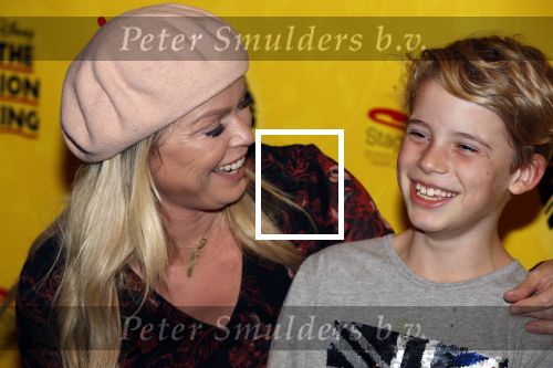 Scheveningen 17 oktober 2018
2 jaar de Lion King in het afas circustheater. Bridget Maasland met zoon Mees