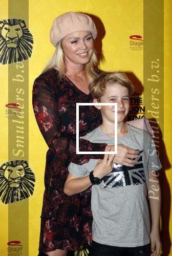 Scheveningen 17 oktober 2018
2 jaar de Lion King in het afas circustheater. Bridget Maasland met zoon Mees