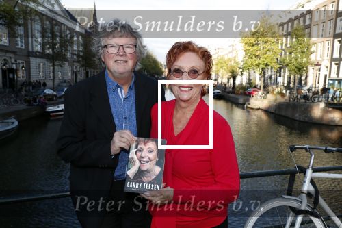 Amsterdam 18 oktober 2018
Boekpresentatie Carry tefsen in het Compagnie theater. carry met man