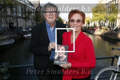Amsterdam 18 oktober 2018
Boekpresentatie Carry tefsen in het Compagnie theater. carry met man