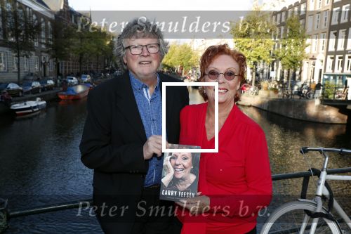 Amsterdam 18 oktober 2018
Boekpresentatie Carry tefsen in het Compagnie theater. carry met man
