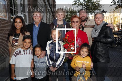 Amsterdam 18 oktober 2018
Boekpresentatie Carry tefsen in het Compagnie theater. carry met familie