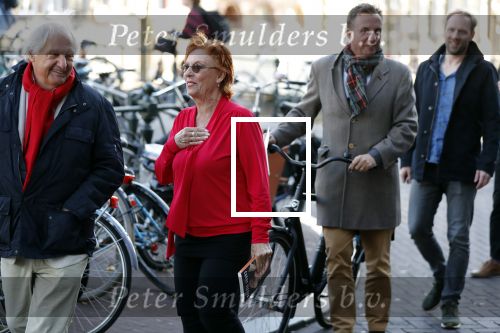 Amsterdam 18 oktober 2018
Boekpresentatie Carry tefsen in het Compagnie theater. carry met Nico Knapper